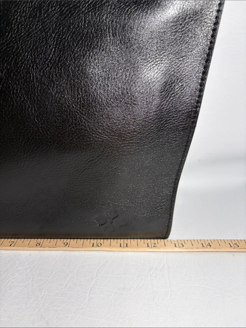Patricia Nash Zancona Tote Black Leather Stud Detail
